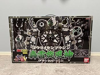忍風戦隊ハリケンジャー超合金　轟雷旋風神　ブラックver. 轟雷神　天空神 忍風戦隊ハリケンジャ- 轟雷旋風神ブラックバージョン